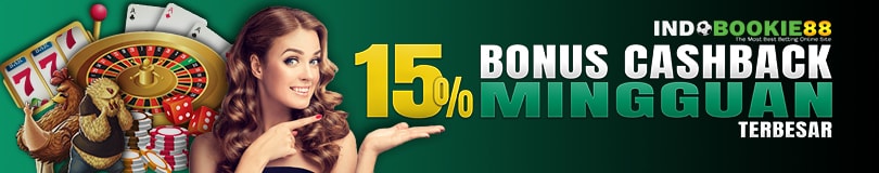 INDOBOOKIE88 CASHBACK MINGGUAN INDOBOOKIE88 CASHBACK MINGGUAN